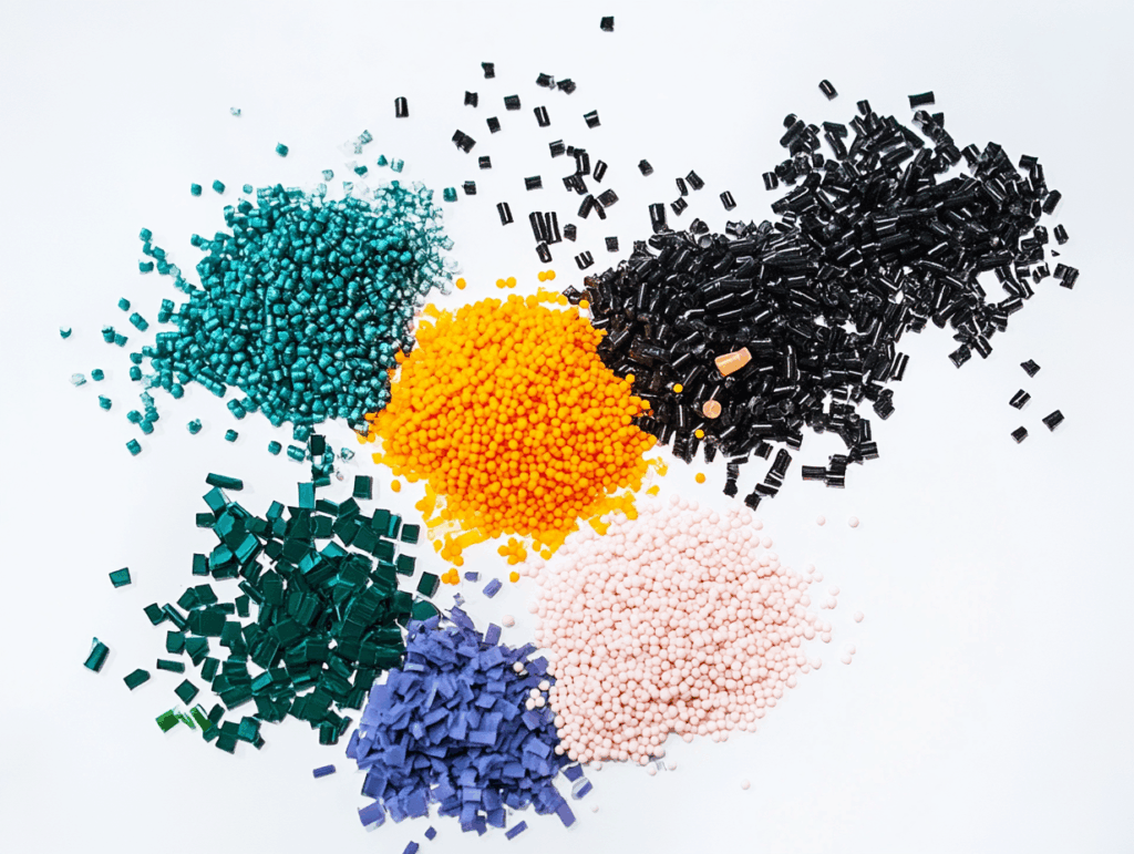 synthetische fasern aus granulat