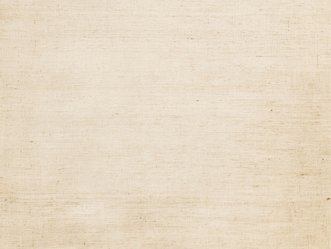 Eine Nahaufnahme einer hellbeigen, strukturierten Stoffoberfläche mit subtilen horizontalen und vertikalen Linien, die das natürliche, gewebte Aussehen von Naturfasern verdeutlicht.