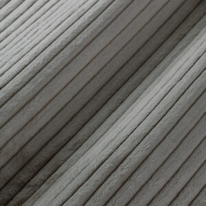 Teddy-Cord - Graphitgrau