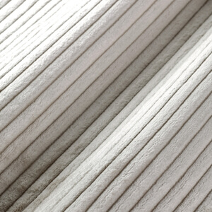 Teddy-Cord - Lichtgrau