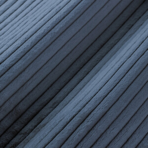 Teddy-Cord - Nachtblau