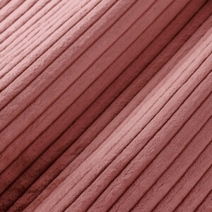 Teddy-Cord - Nebelrosa