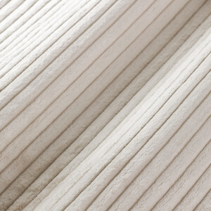 Teddy-Cord - Naturweiß