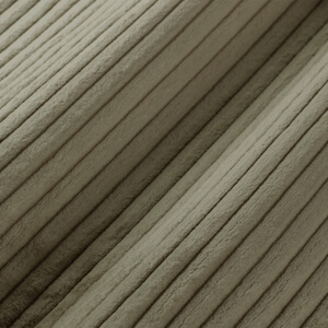 Teddy-Cord - Olivgrün