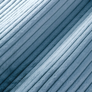 Teddy-Cord - Wolkenblau